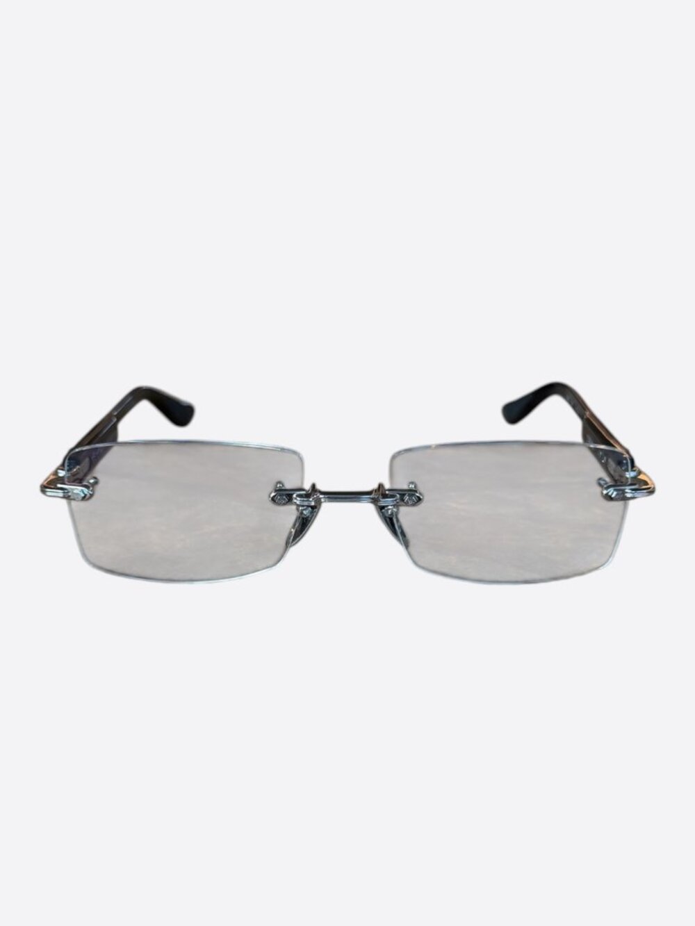 Chrome Hearts Black & Silver Deep 2 Glasses